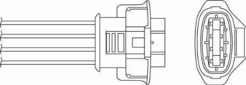 BorgWarner (BERU) OZH113 - Lambda Sensor autospares.lv