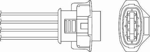 BorgWarner (BERU) OZH110 - Lambda Sensor autospares.lv