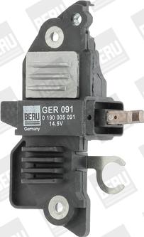 BERU by DRiV GER091 - Voltage regulator, alternator autospares.lv