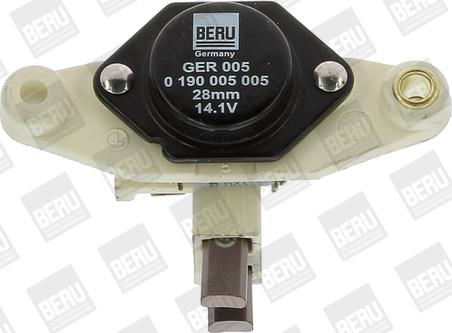 BERU by DRiV GER005 - Voltage regulator, alternator autospares.lv