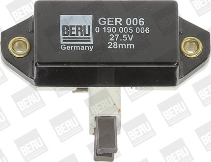 BERU by DRiV GER006 - Voltage regulator, alternator autospares.lv