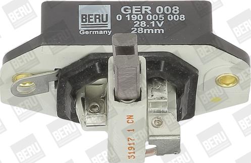 BERU by DRiV GER008 - Voltage regulator, alternator autospares.lv