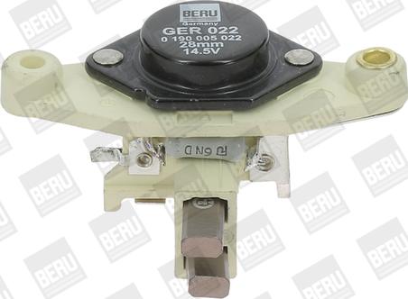 BERU by DRiV GER022 - Voltage regulator, alternator autospares.lv