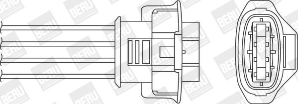 BERU by DRiV OPH075 - Lambda Sensor autospares.lv