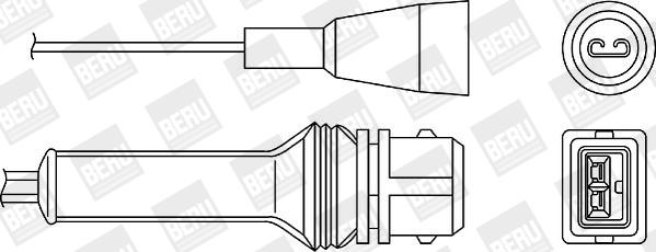 BERU by DRiV OZH044 - Lambda Sensor autospares.lv