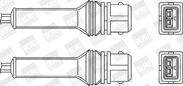 BERU by DRiV OZH029 - Lambda Sensor autospares.lv