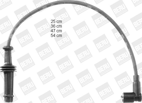 BERU by DRiV PRO813 - Ignition Cable Kit autospares.lv