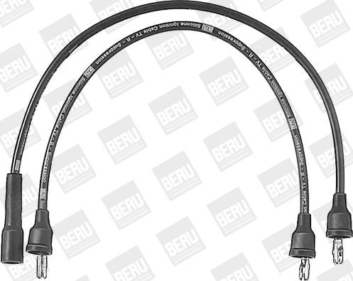 BERU by DRiV ZEF570 - Ignition Cable Kit autospares.lv