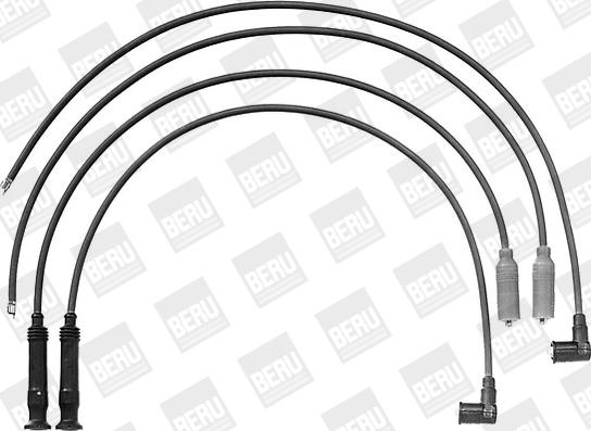 BERU by DRiV ZEF1006 - Ignition Cable Kit autospares.lv