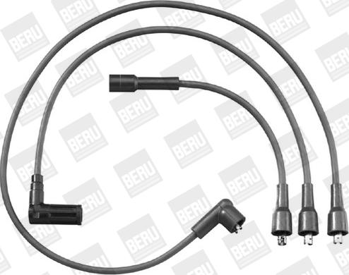 BERU by DRiV ZEF779 - Ignition Cable Kit autospares.lv