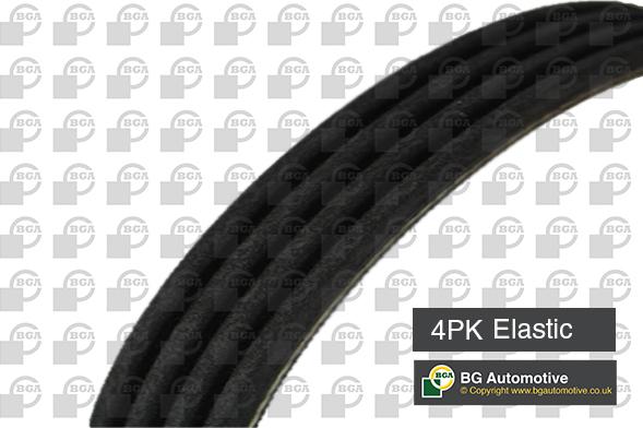 BGA 4PK643E - V-Ribbed Belt autospares.lv