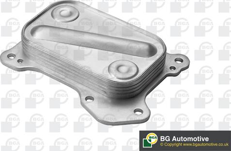 BGA CO2208 - Oil Cooler, engine oil autospares.lv