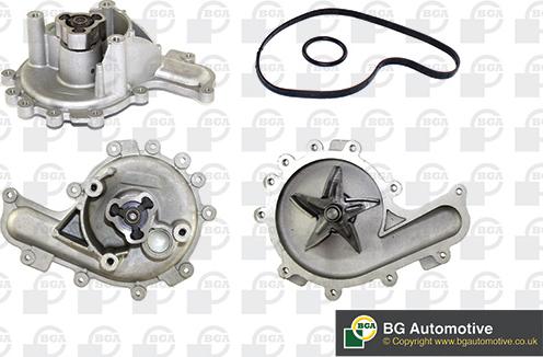 BGA CP4414E - Water Pump autospares.lv