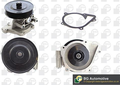 BGA CP4207 - Water Pump autospares.lv