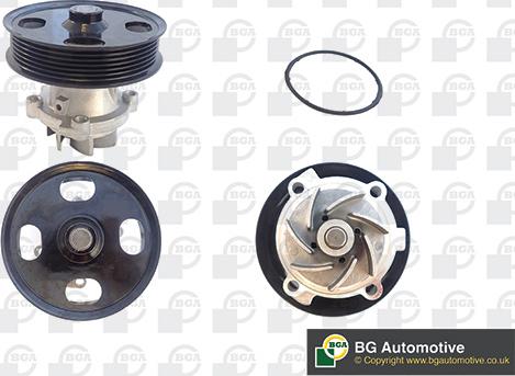 BGA CP3716 - Water Pump autospares.lv