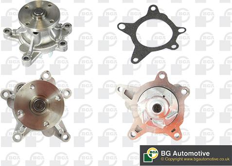 BGA CP3788 - Water Pump autospares.lv