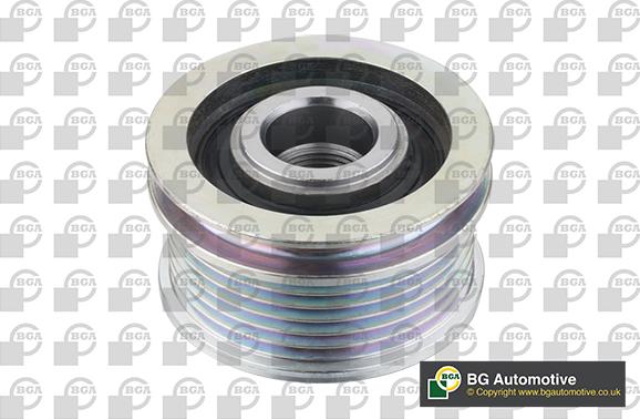 BGA DC0103 - Pulley, alternator, freewheel clutch autospares.lv