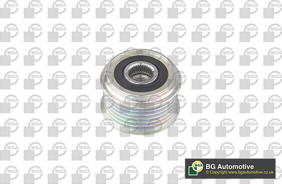 BGA DC2303 - Pulley, alternator, freewheel clutch autospares.lv