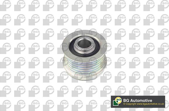 BGA DC2204 - Pulley, alternator, freewheel clutch autospares.lv