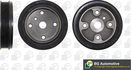 BGA DP0990 - Belt Pulley, crankshaft autospares.lv