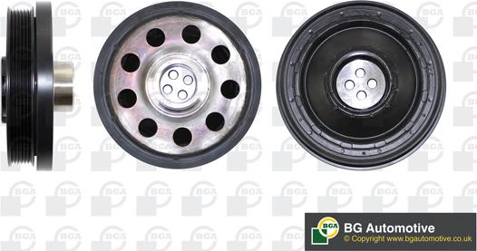 BGA DP0936 - Belt Pulley, crankshaft autospares.lv