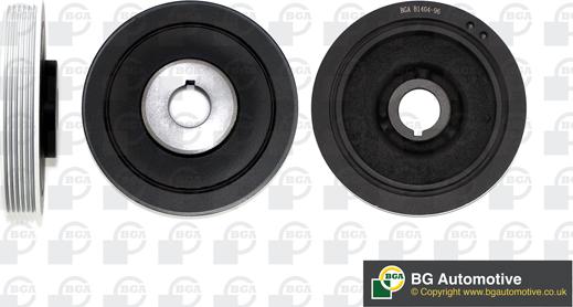 BGA DP0598 - Belt Pulley, crankshaft autospares.lv