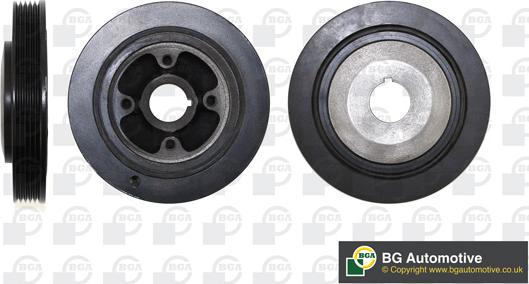 BGA DP0685 - Belt Pulley, crankshaft autospares.lv