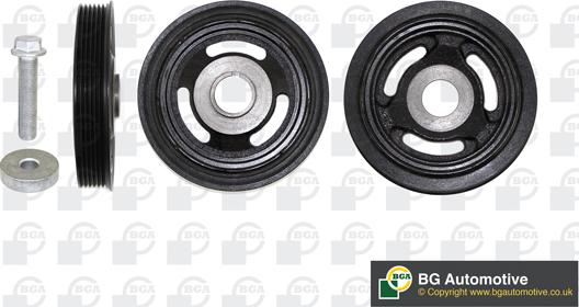 BGA DP0682K - Belt Pulley, crankshaft autospares.lv