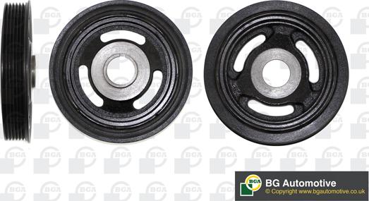 BGA DP0682 - Belt Pulley, crankshaft autospares.lv