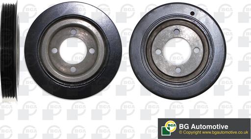 BGA DP0351 - Belt Pulley, crankshaft autospares.lv