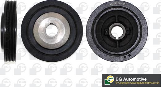 BGA DP0385 - Belt Pulley, crankshaft autospares.lv