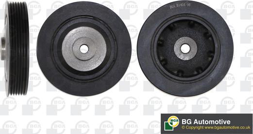 BGA DP0205 - Belt Pulley, crankshaft autospares.lv