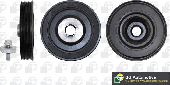 BGA DP1046K - Belt Pulley, crankshaft autospares.lv