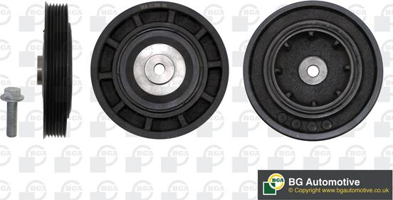 BGA DP1059K - Belt Pulley, crankshaft autospares.lv