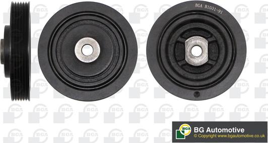 BGA DP1051 - Belt Pulley, crankshaft autospares.lv