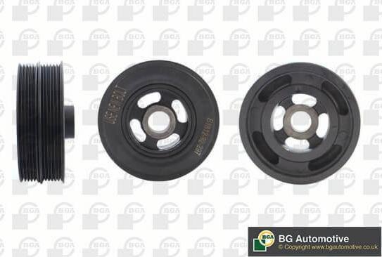 BGA DP1195 - Belt Pulley, crankshaft autospares.lv