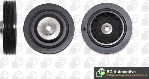 BGA DP8044 - Belt Pulley, crankshaft autospares.lv