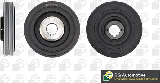 BGA DP3150 - Belt Pulley, crankshaft autospares.lv