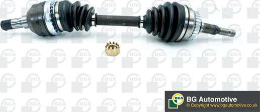 BGA DS9508LA - Drive Shaft autospares.lv