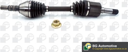 BGA DS9536 - Drive Shaft autospares.lv