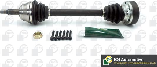 BGA DS9607L - Drive Shaft autospares.lv