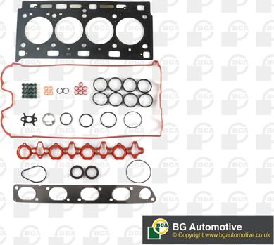 BGA HK9788 - Gasket Set, cylinder head autospares.lv