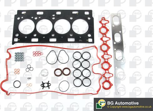 BGA HK6732 - Gasket Set, cylinder head autospares.lv