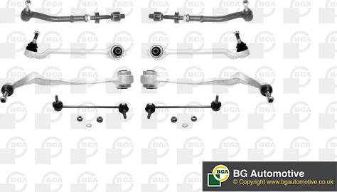 BGA KS0905 - Suspension Kit autospares.lv