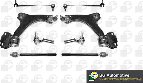 BGA KS2306 - Suspension Kit autospares.lv