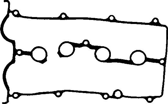 BGA RC1363 - Gasket, cylinder head cover autospares.lv