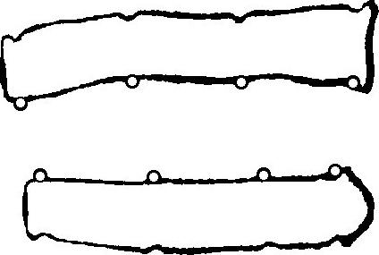 BGA RK6316 - Gasket Set, cylinder head cover autospares.lv