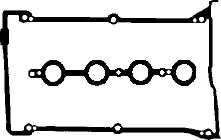 BGA RK6376 - Gasket Set, cylinder head cover autospares.lv