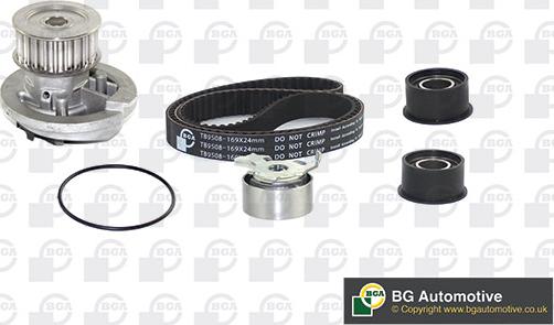 BGA TB9508CPK - Water Pump & Timing Belt Set autospares.lv