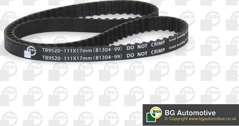 BGA TB9520 - Timing Belt autospares.lv